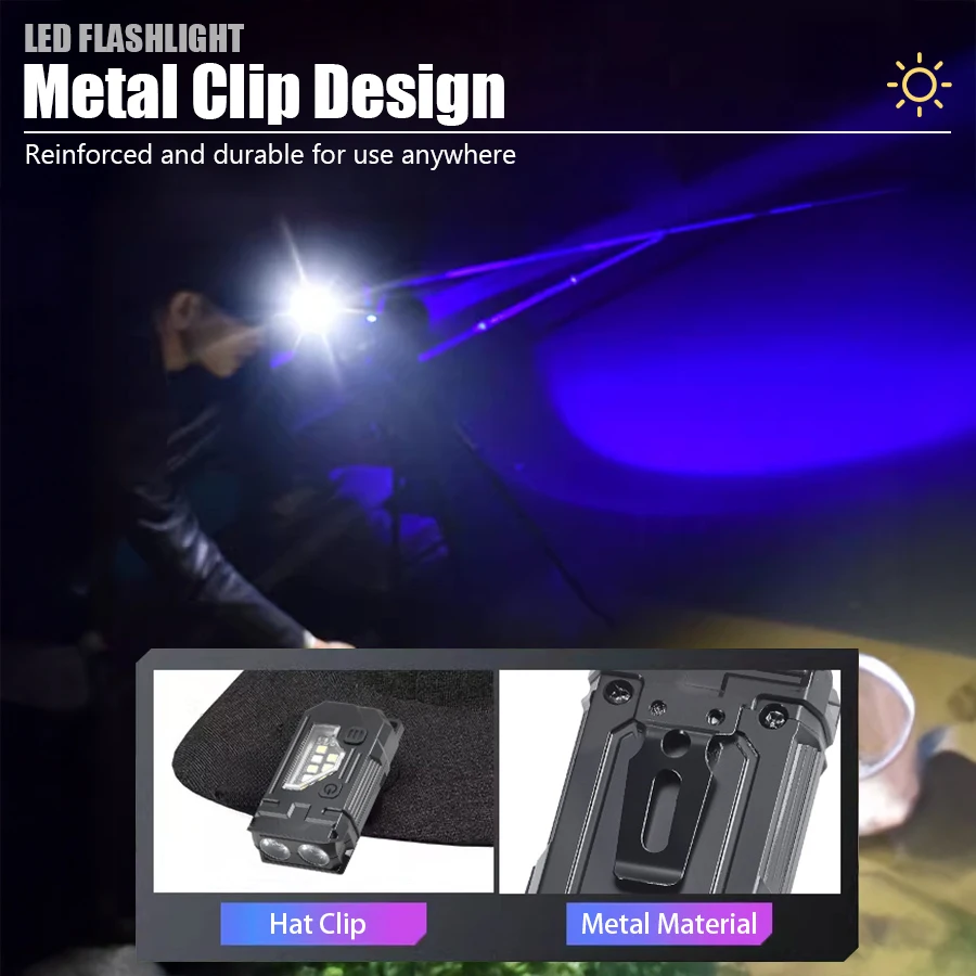 Mini Keychain EDC Flashlight - – Diy Lamp Electronics recenzja i cena
