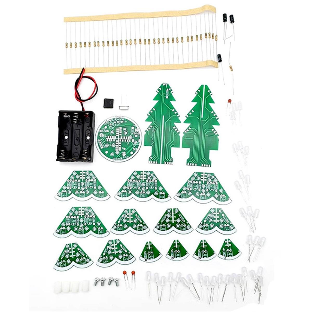 Newest! 3D Stereo Christmas Tr – Diy Electronics Repair Kit recenzja i cena