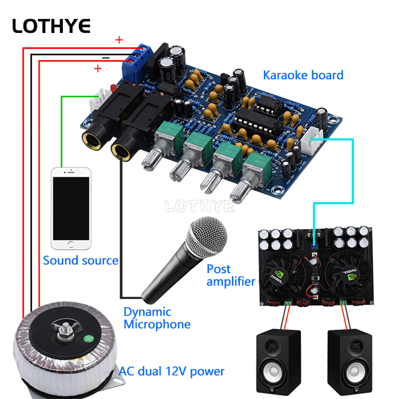 PT2399 Microphone Amplifier Bo – Diy Electronics Audio recenzja i cena