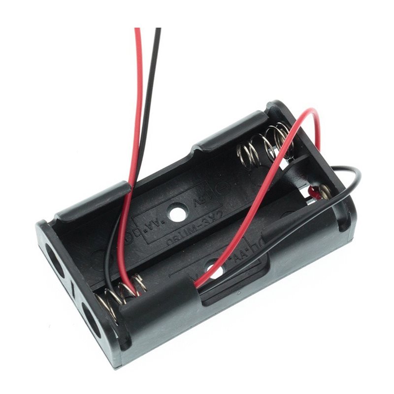 AAAEL-100Pcs 2AA Battery Case  – Diy Electronics Wire recenzja i cena