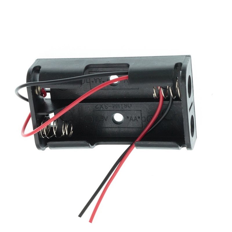 AAAEL-100Pcs 2AA Battery Case  – Diy Electronics Wire recenzja i cena