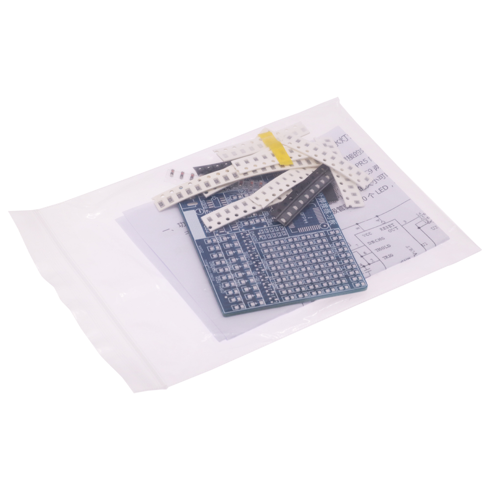 SMD NE555 CD4017 Rotating Flas – Diy Electronics Repair Kit recenzja i cena