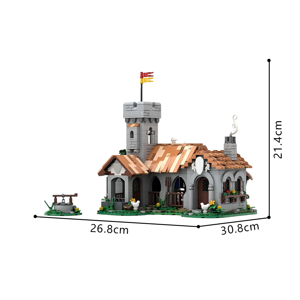 Gobricks MOC Lions Knighteds R – Diy Lego Electronics recenzja i cena