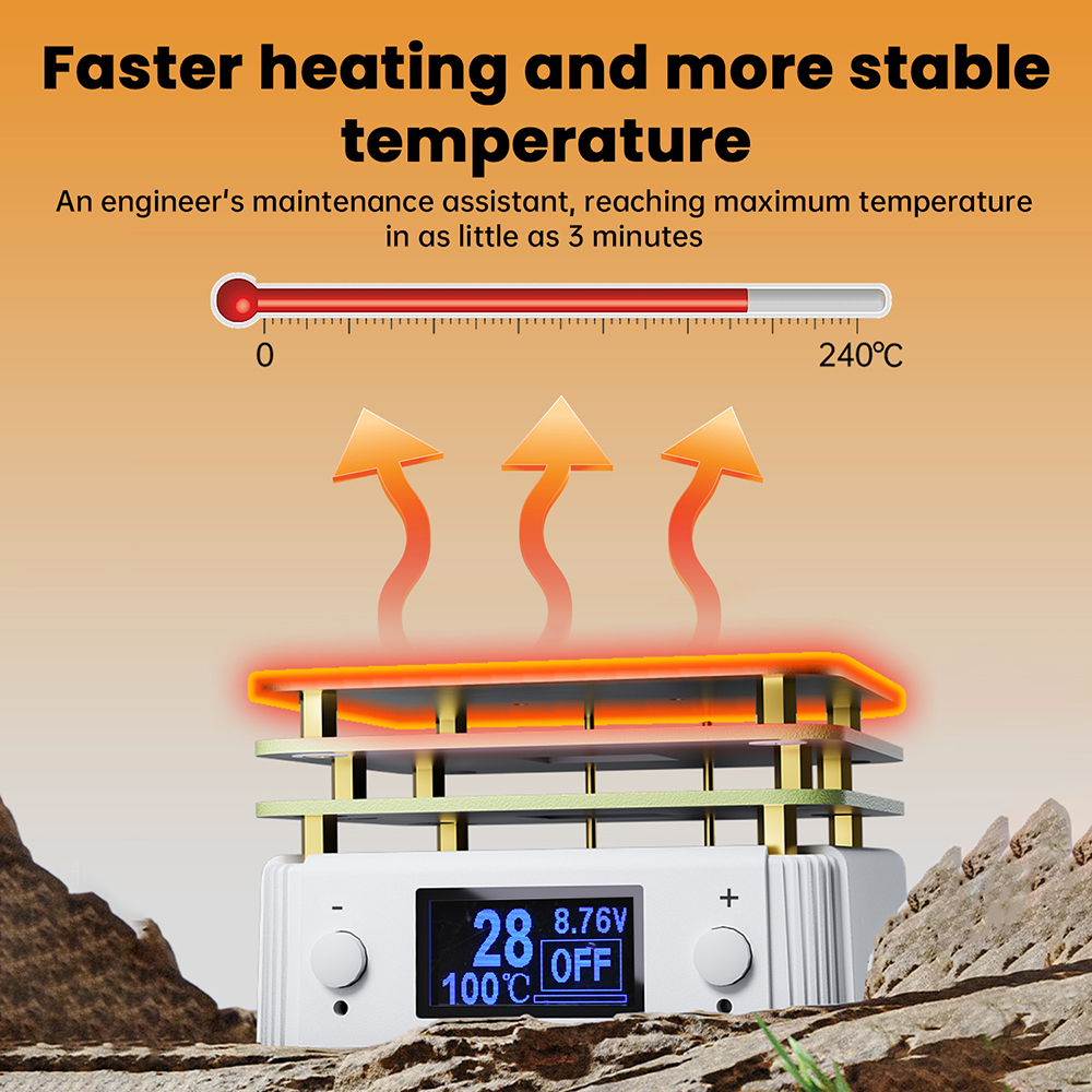 65W SMD Mini Hot Plate Preheat – Smd Solder Paste recenzja i cena