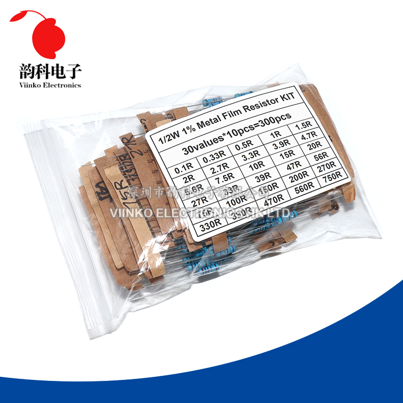300PCS 150PCS 1/2W 1W 3W 2W Re – Resistor Kit 1 4W recenzja i cena