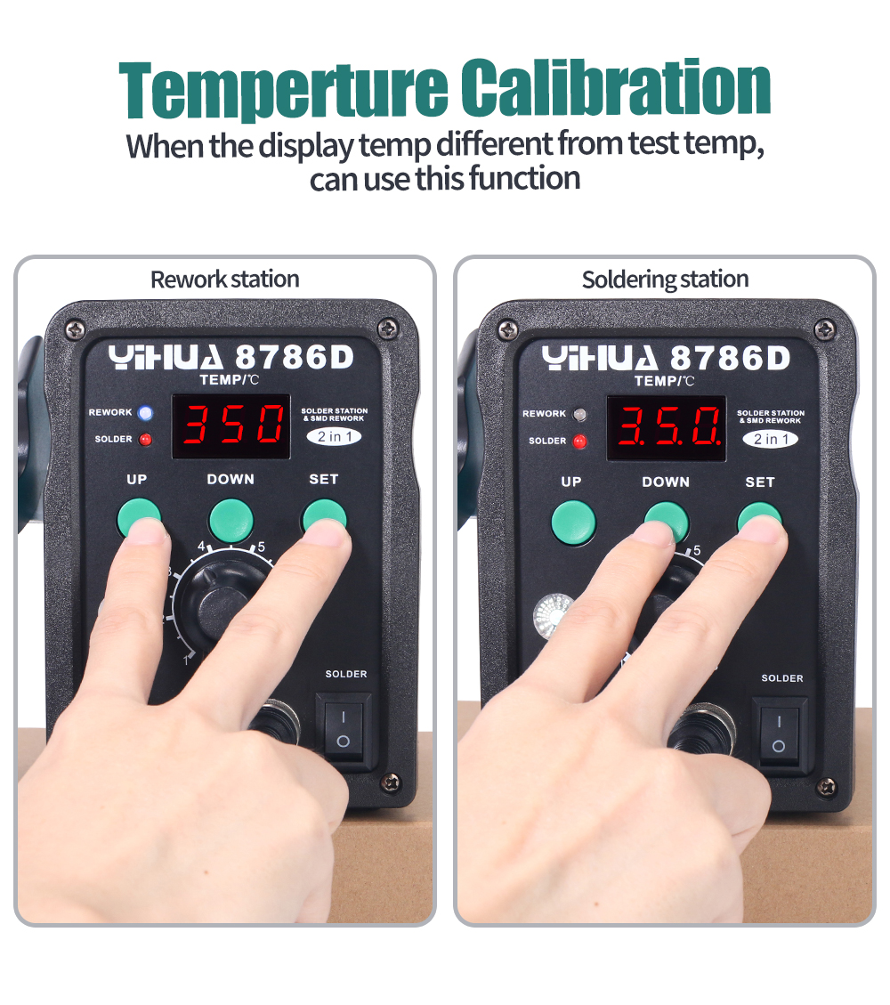 YIHUA 8786D Soldering Iron Hot – Smd Solder Paste recenzja i cena