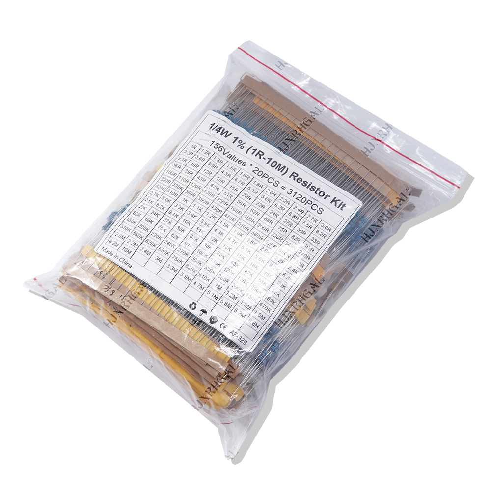 3120pcs 156Values Electric Uni – Resistor Kit 1 4W recenzja i cena