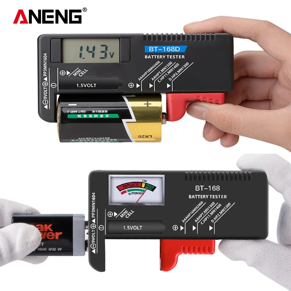 ANENG Battery Tester BT-168/ B – Diy Electronics Test Equipment recenzja i cena