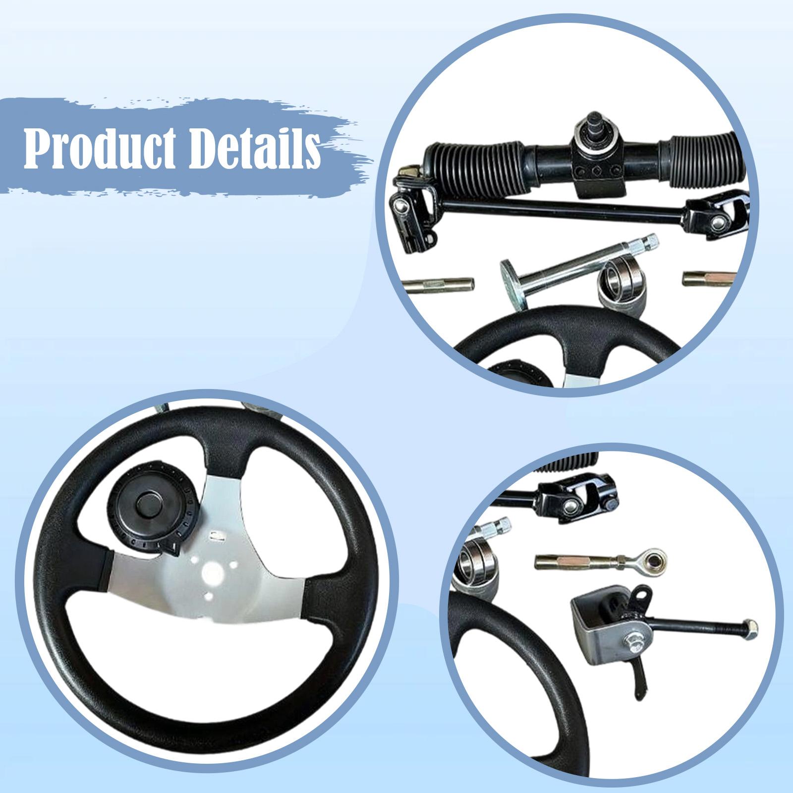 DIY Go Kart 300mm Steering Whe – Diy Electric Car recenzja i cena