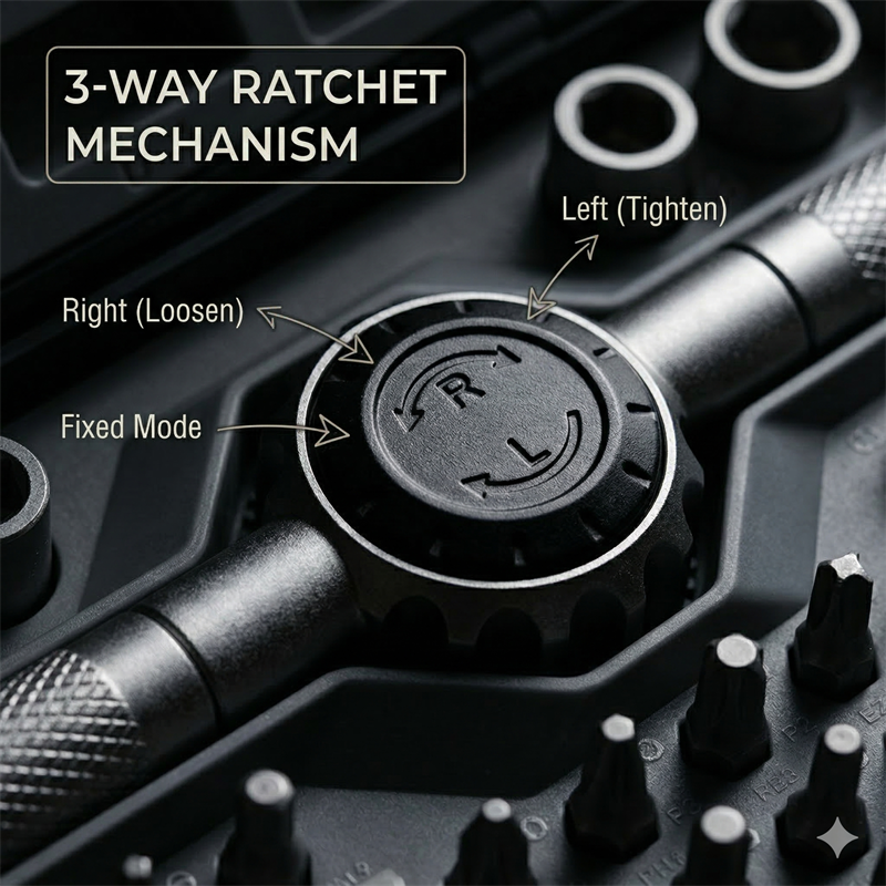 69 in 1 Ratchet Screwdriver Se – Diy Electronics Repair Kit recenzja i cena