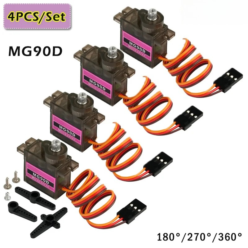 4CPS/Set 9g MG90D Micro Digita – Diy Electric Car recenzja i cena