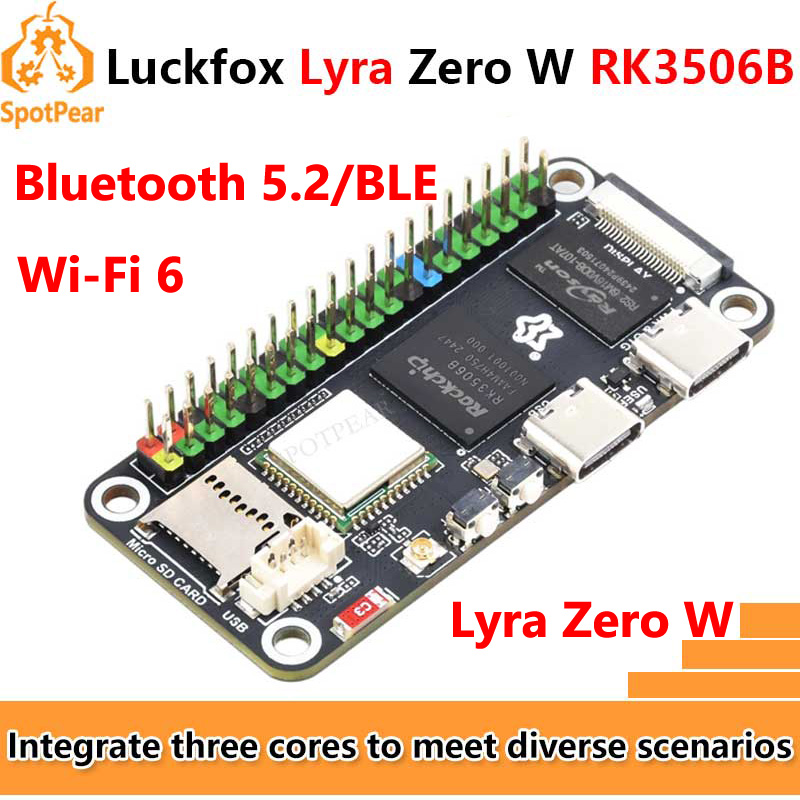 Luckfox Lyra Zero W RK3506B Ro – Raspberry Pi Zero recenzja i cena
