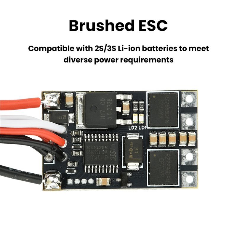 -[No.68 ] Brushed ESC Micro 5A – Diy Electric Car recenzja i cena