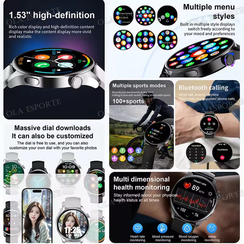 New SmartWatch for Men Women B – Diy Electronics Audio recenzja i cena
