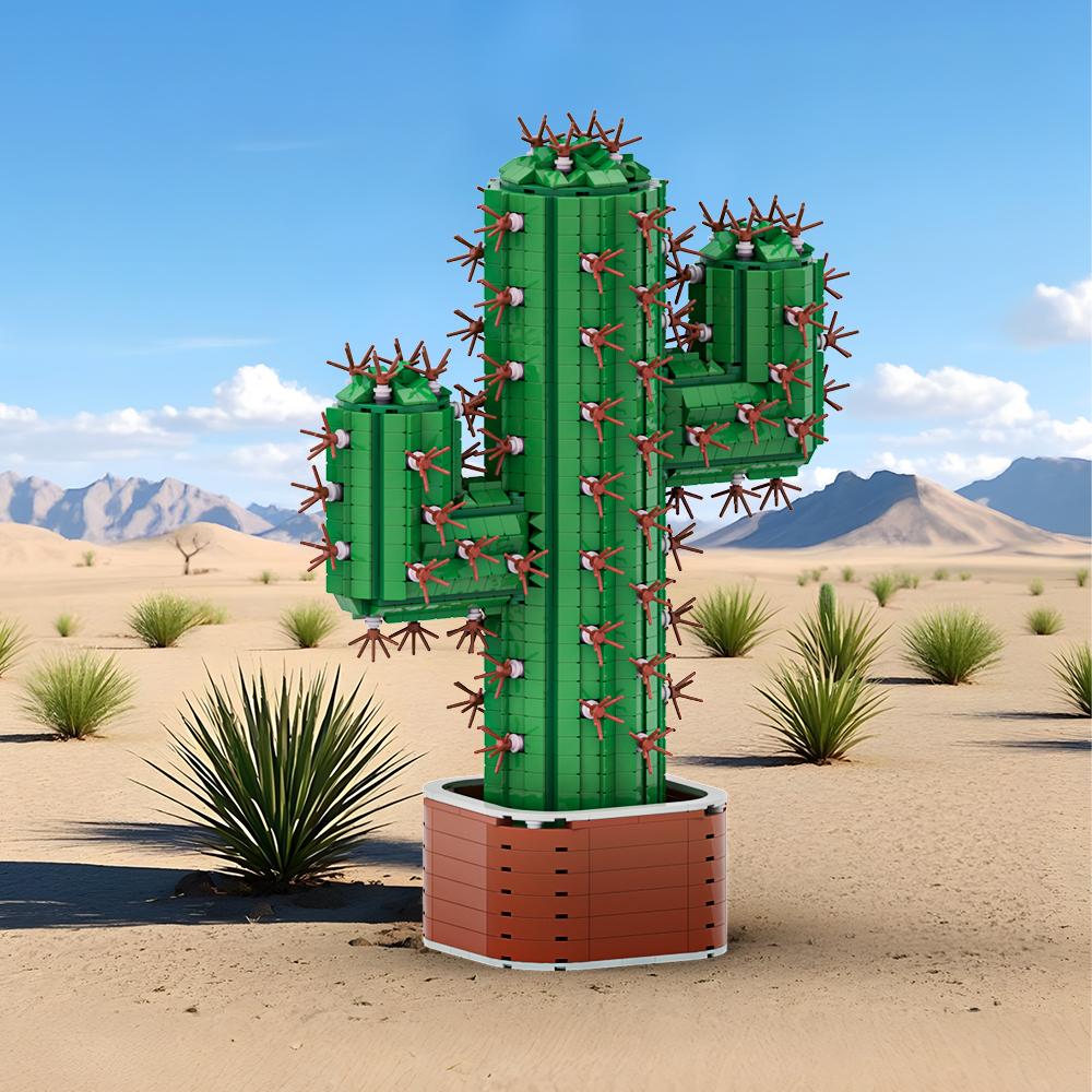 Gobricks  MOC The Giant Cactus – Diy Lego Electronics recenzja i cena