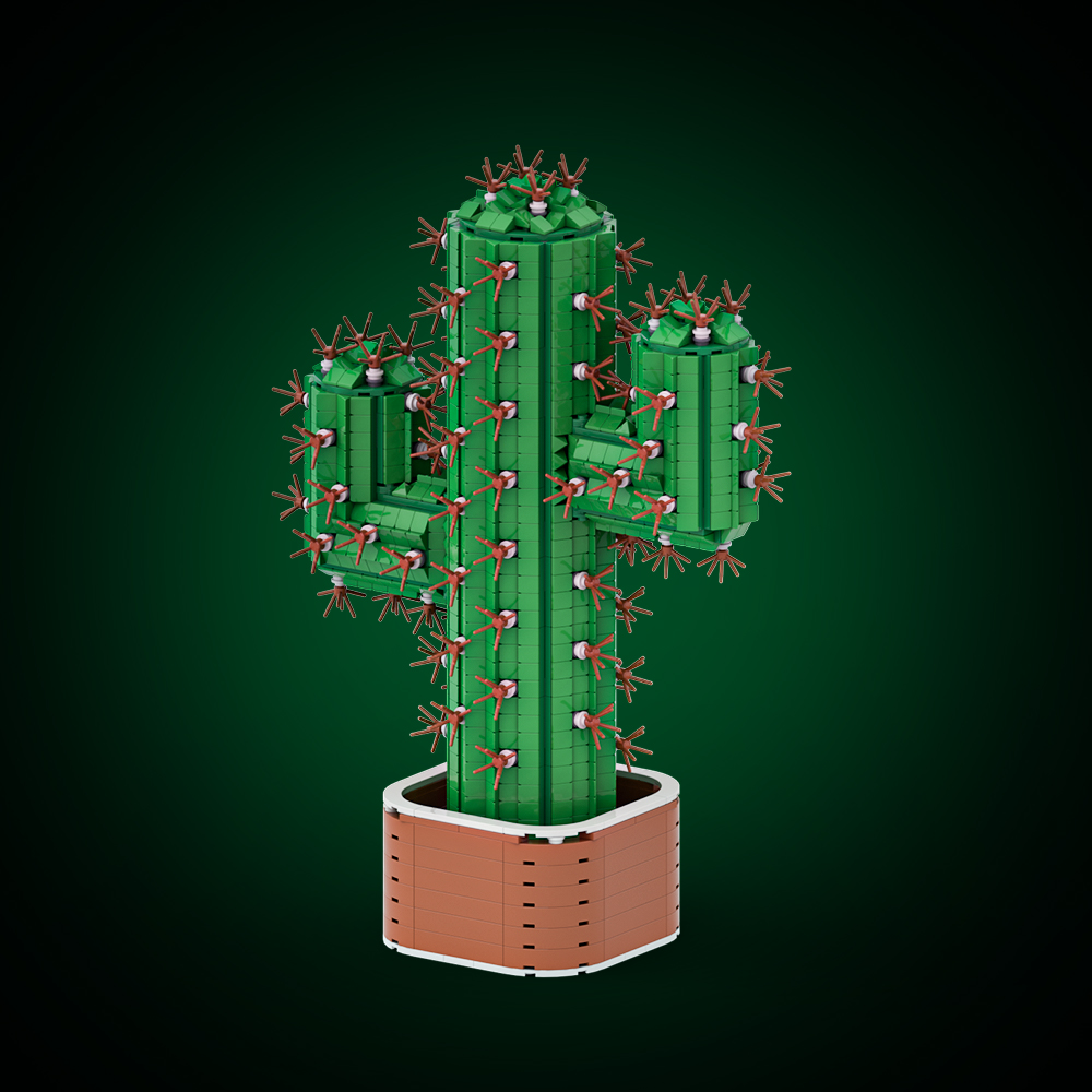 Gobricks  MOC The Giant Cactus – Diy Lego Electronics recenzja i cena