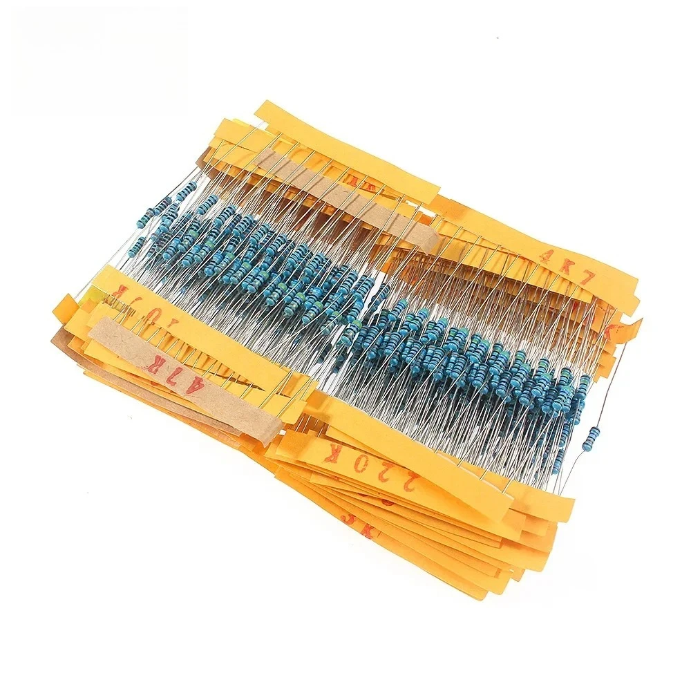 500PCS 1% 1/4W Metal Film Resi – Resistor Kit 1 4W recenzja i cena