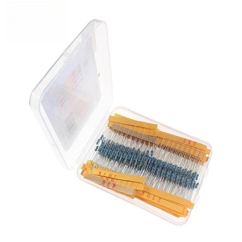 500PCS 1% 1/4W Metal Film Resi – Resistor Kit 1 4W recenzja i cena