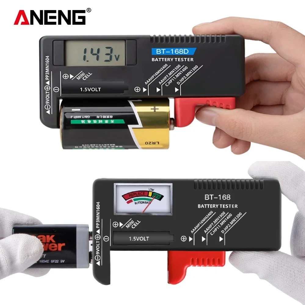 Battery Tester ANENG BT-168/ B – Diy Electronics Test Equipment recenzja i cena