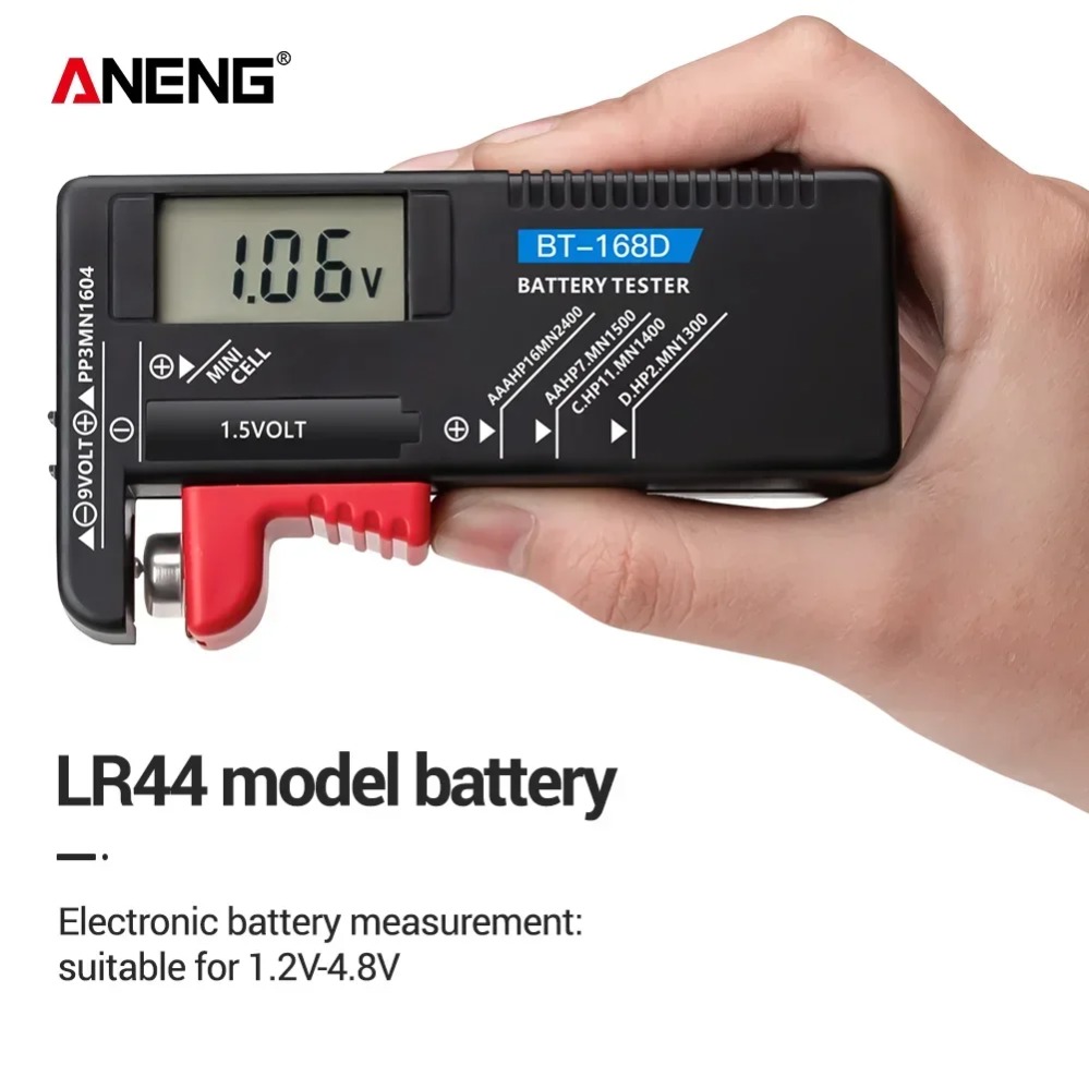Battery Tester ANENG BT-168/ B – Diy Electronics Test Equipment recenzja i cena