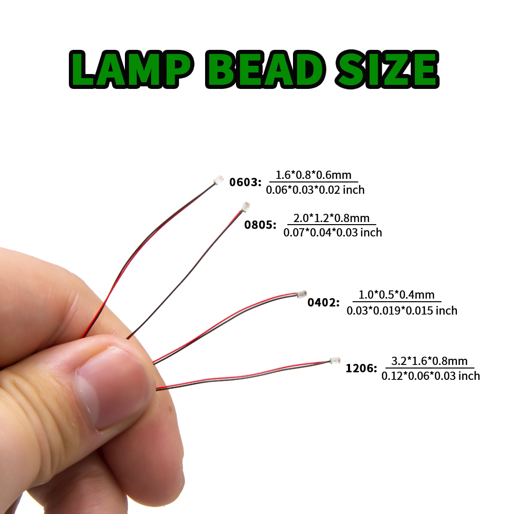 10pcs/Set Micro LED Lamp Chips – Diy Electronics Repair Kit recenzja i cena