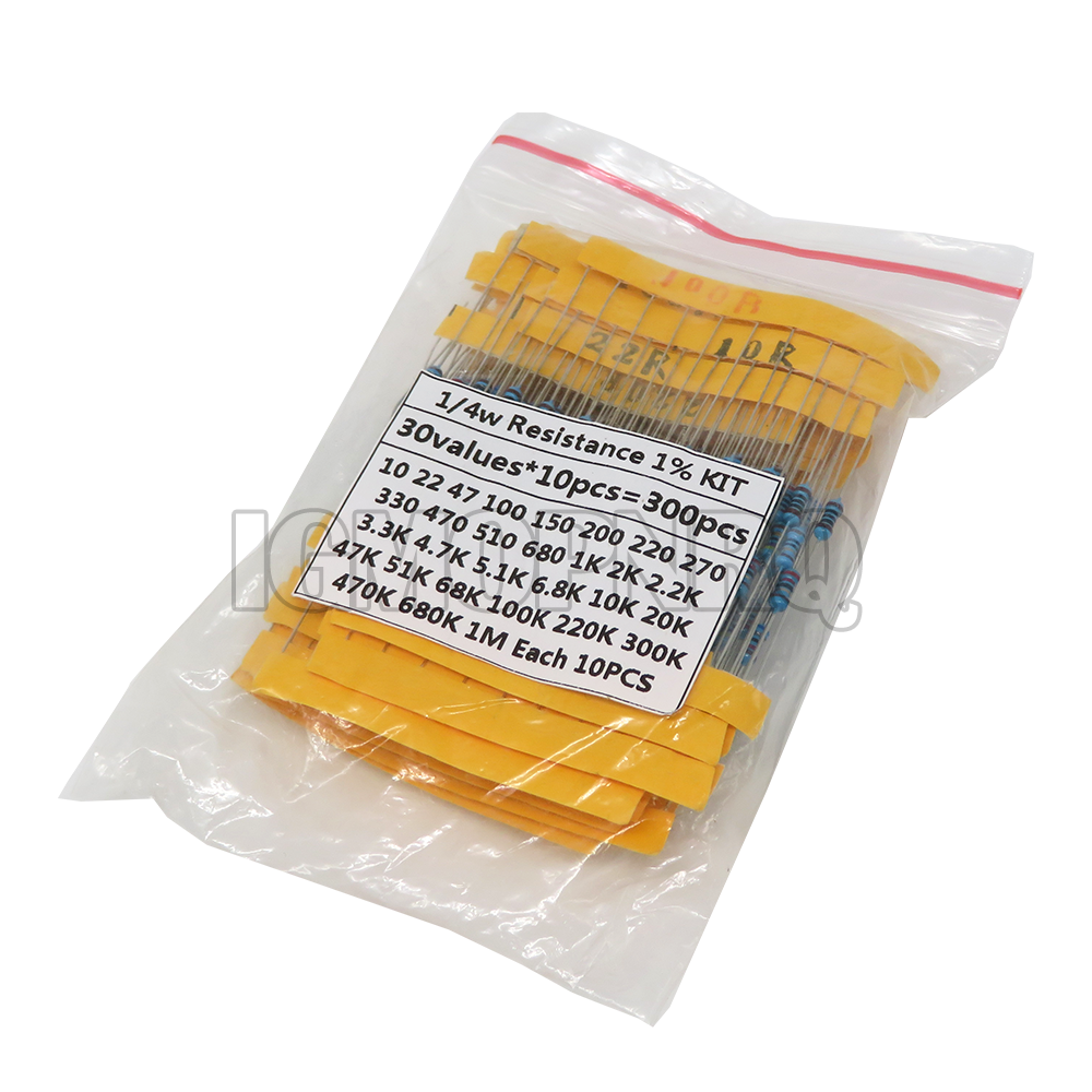 600pcs/set 30 Kinds 1/4W Resis – Resistor Kit 1 4W recenzja i cena