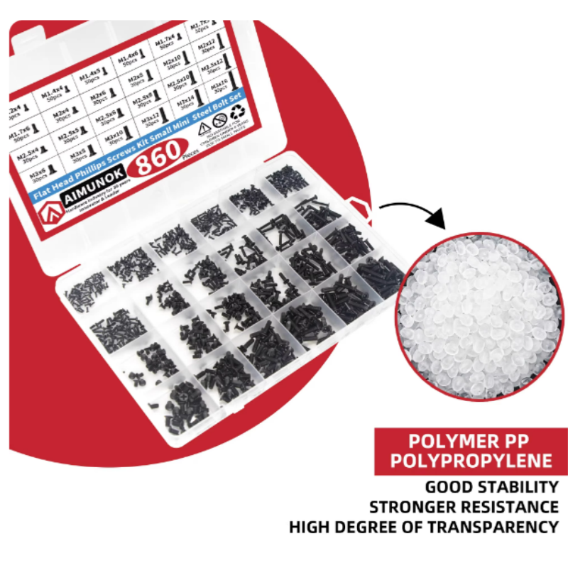 860PCS Small Screws Assortment – Diy Electronics Repair Kit recenzja i cena