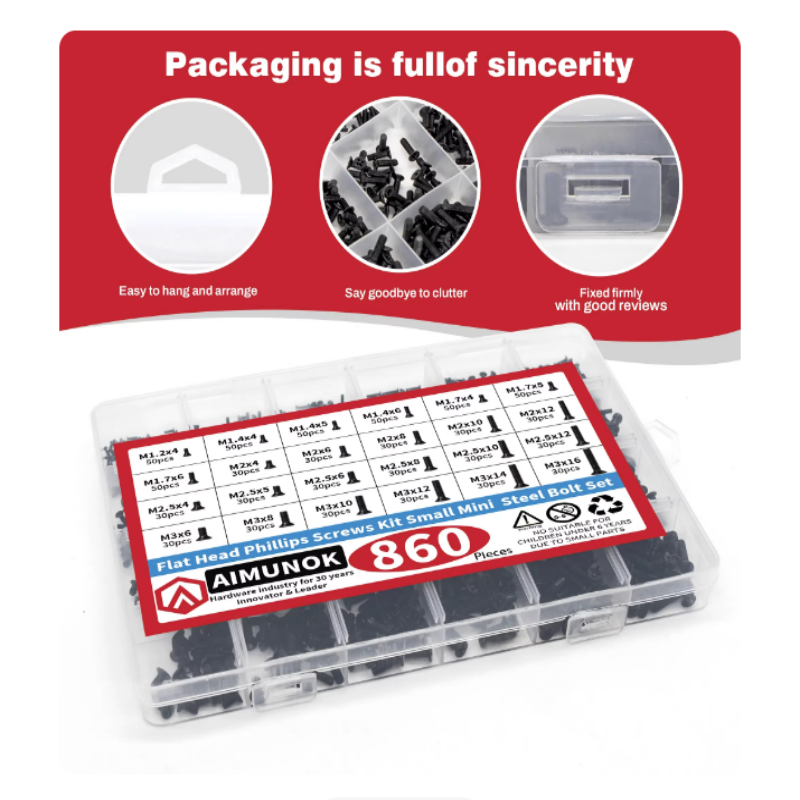 860PCS Small Screws Assortment – Diy Electronics Repair Kit recenzja i cena