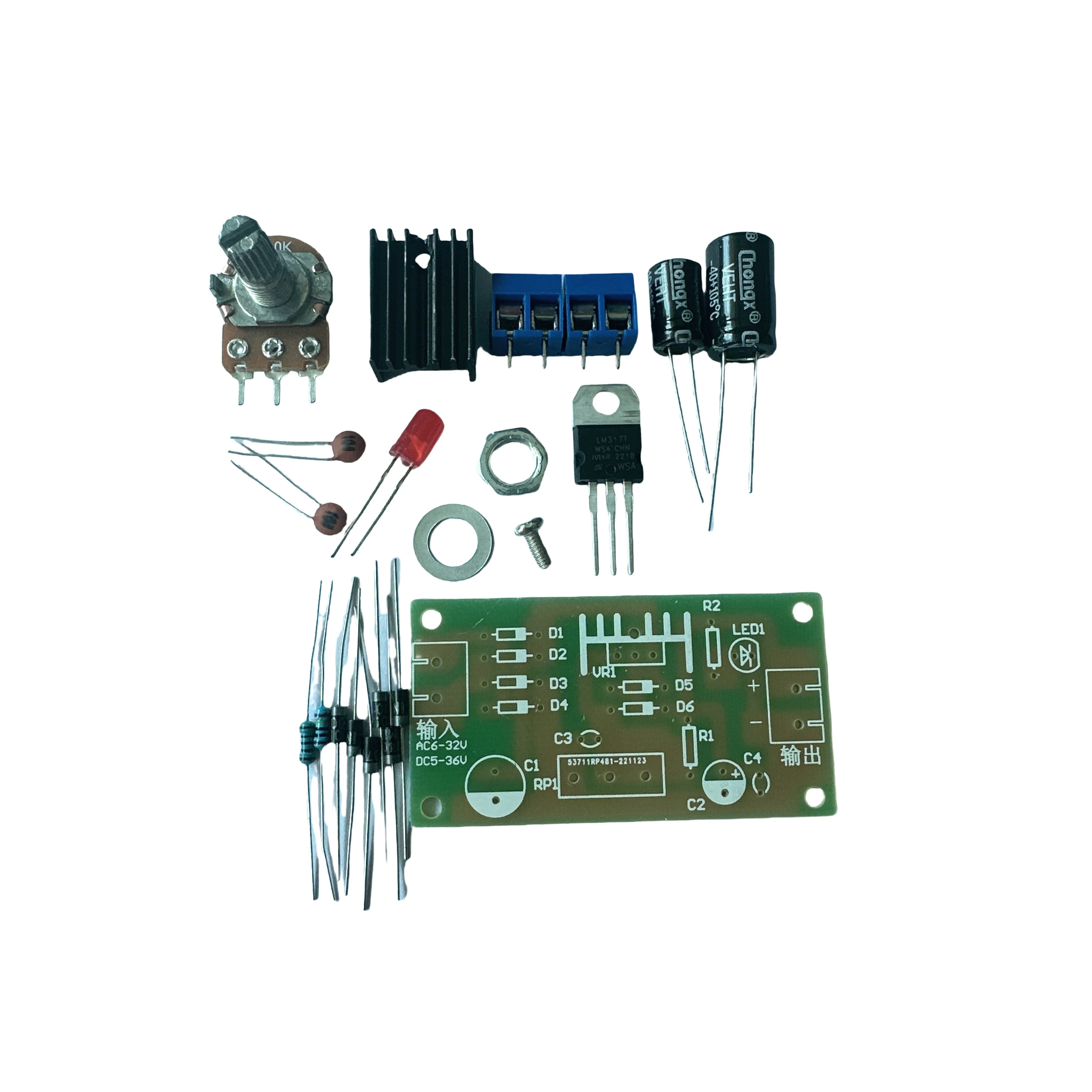 LM317 Adjustable Regulated Pow – Lm317 Voltage Regulator recenzja i cena