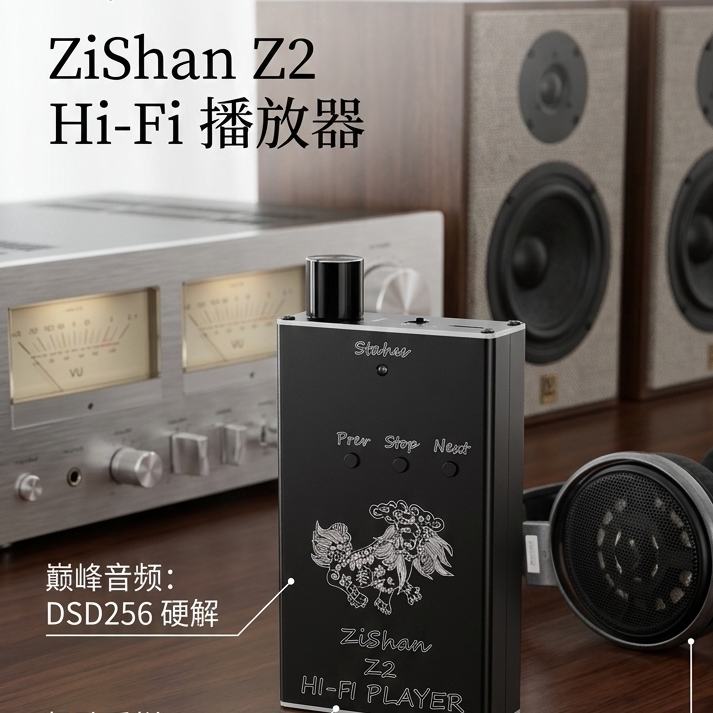Zishan Z2 HiFi DSD Hard Soluti – Diy Electronics Audio recenzja i cena