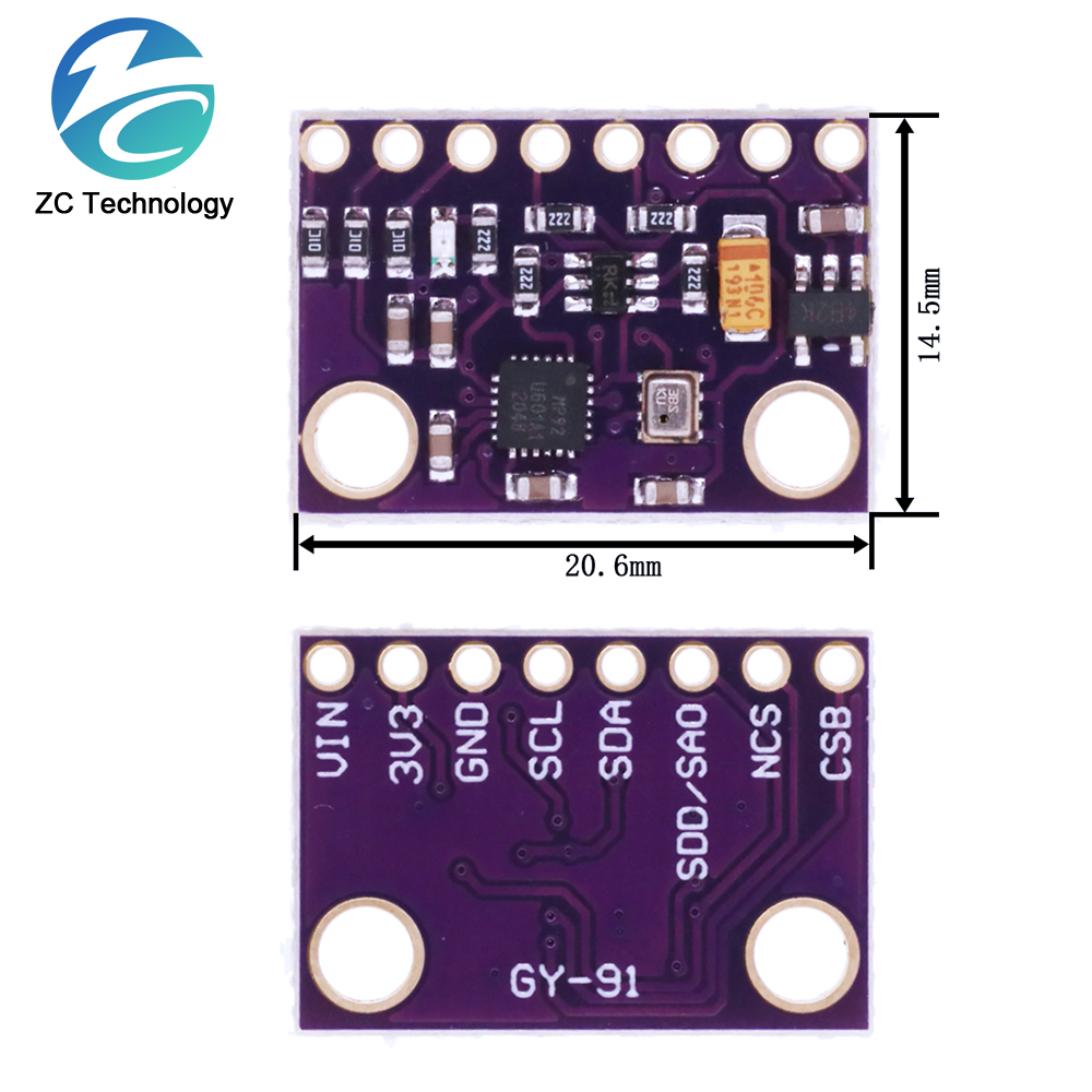 SPI/IIC GY-9250 BMP280 GY-91 M – Bme280 Humidity Sensor recenzja i cena
