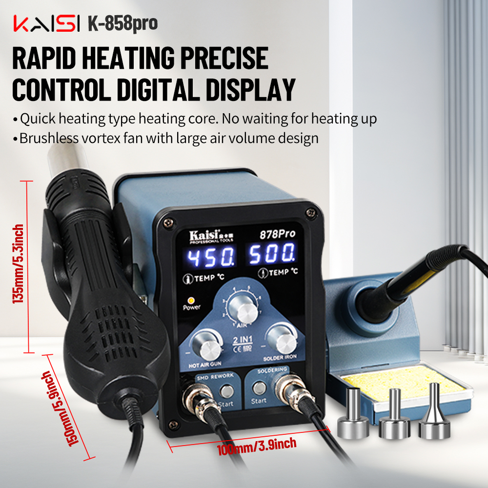 Kaisi 878Pro 700W Soldering St – Smd Solder Paste recenzja i cena