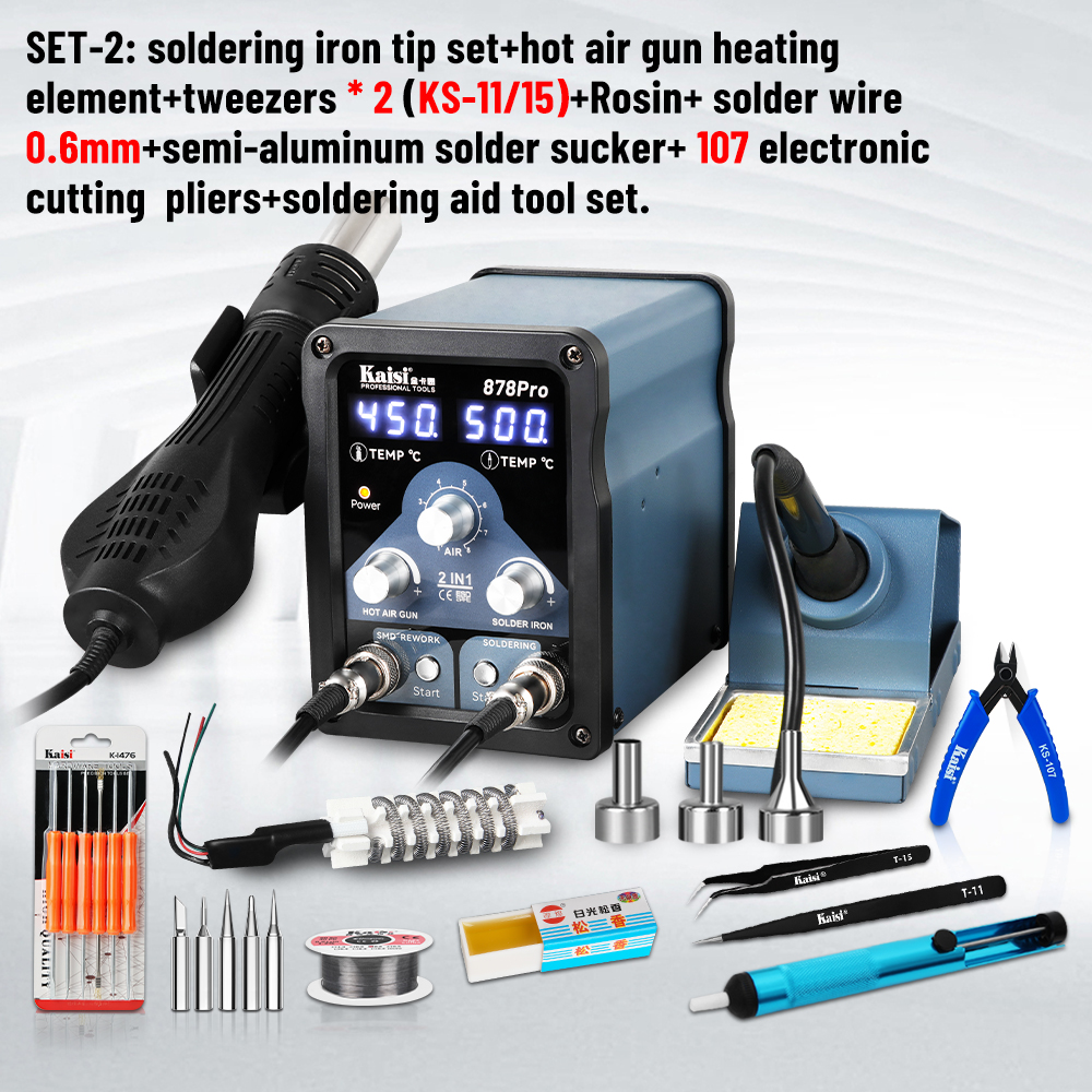 Kaisi 878Pro 700W Soldering St – Smd Solder Paste recenzja i cena